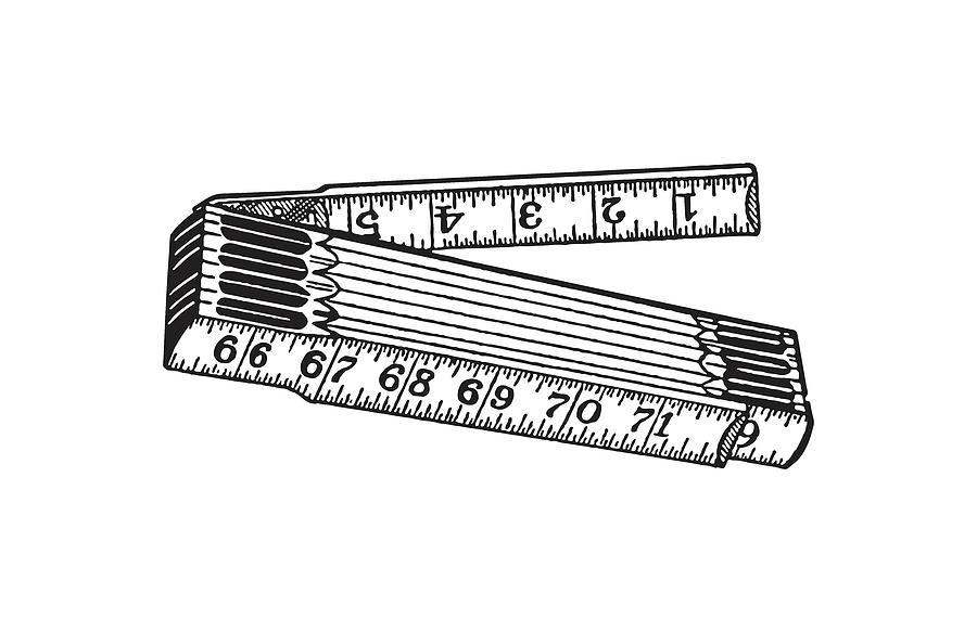 Folding Ruler #2 Art Print by CSA Images - Fine Art America