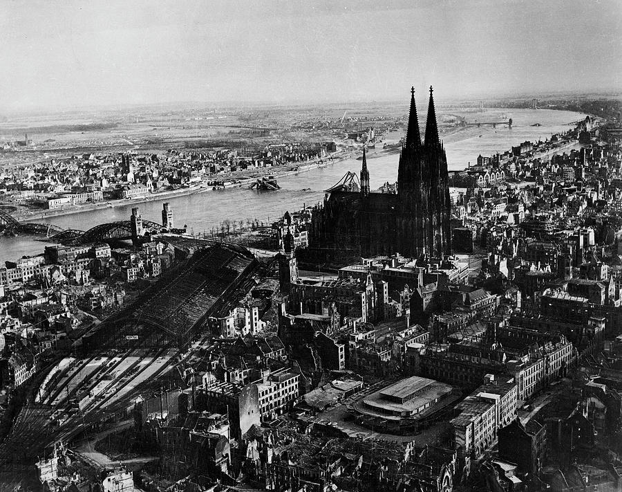 Cologne After Bombing #1 by Margaret Bourke-White