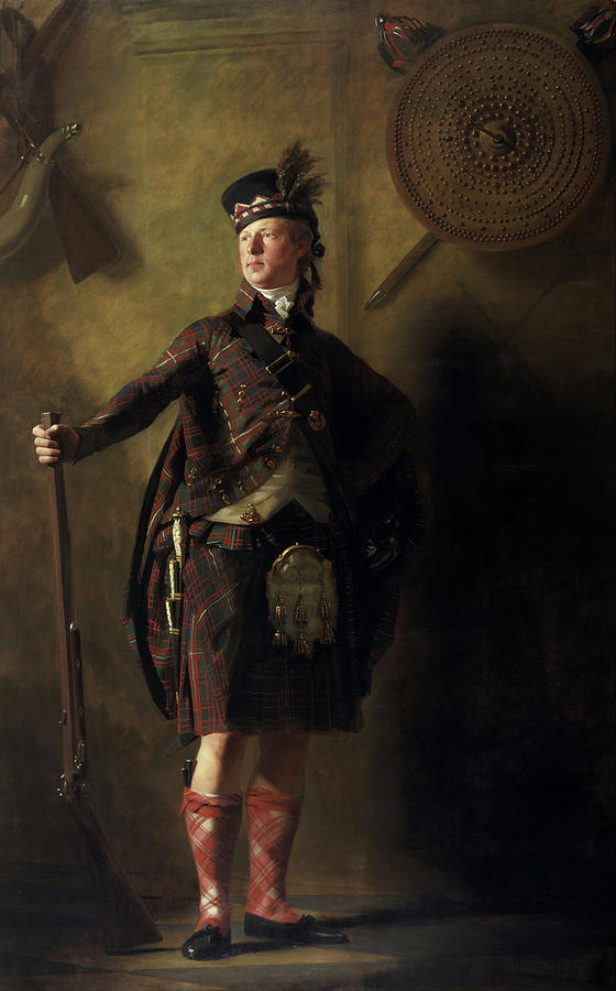 Portrait Painting - Colonel Alastair Ranaldson Macdonell Of Glengarry #1 by Mountain Dreams