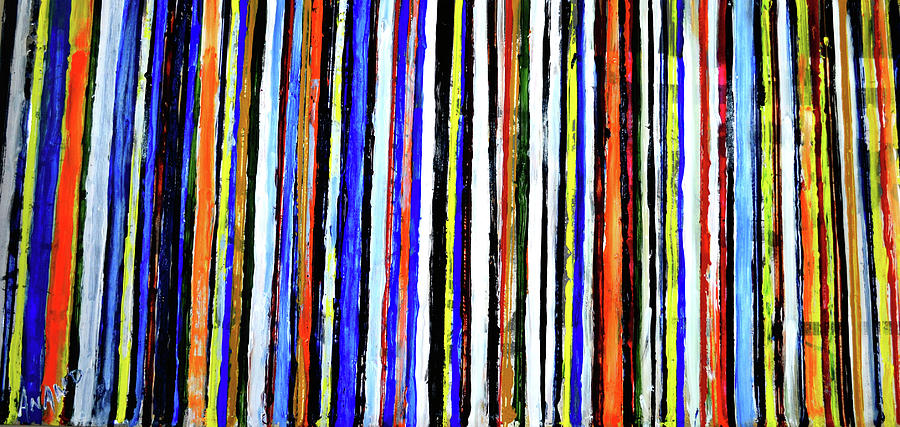 Color Abstraction-5 #2 Painting by Anand Swaroop Manchiraju