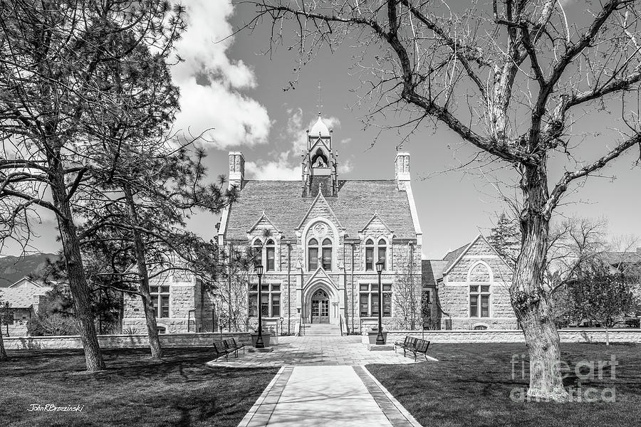 Colorado College Cutler Hall Photograph by University Icons