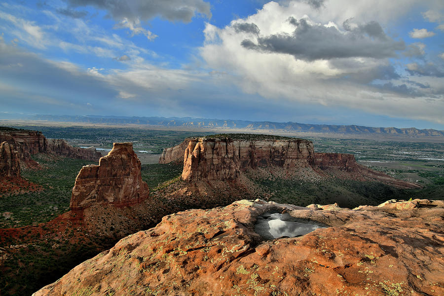 Colorado National Monuments Grand View Point #1 Photograph by Ray Mathis