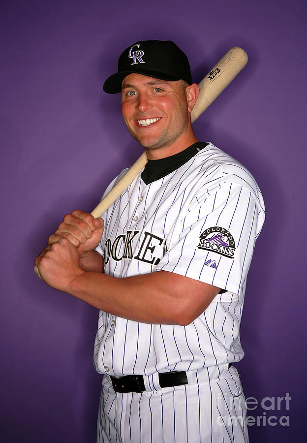 Colorado Rockies Photo Day 1 Photograph by Jeff Gross Colorado Rockies Photo Day 1 Photograph by Jeff Gross