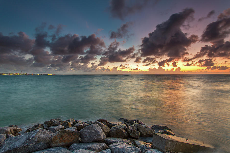 Cloudy Beach Photography