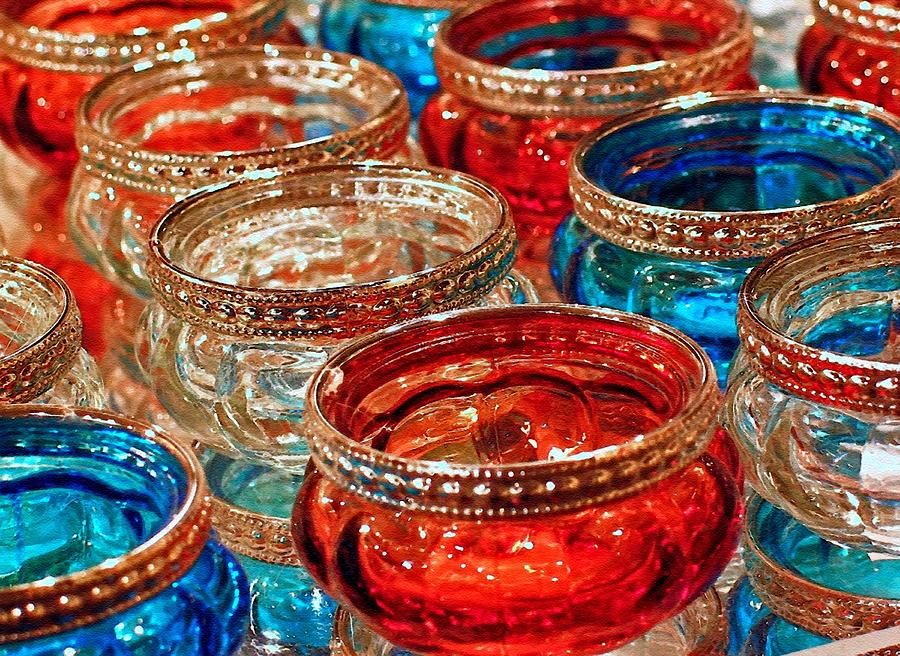 Colorful Glass Lanterns L B Digital Art
