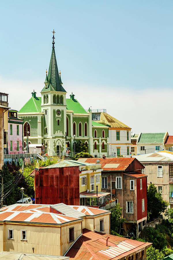 Colorful Hillside Port City Photograph by Adam Jones - Fine Art America