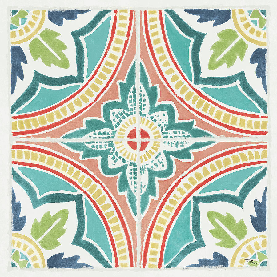 Colorful Journey Viii #1 Painting by Pela Studio Colorful Journey Viii #1 Painting by Pela Studio