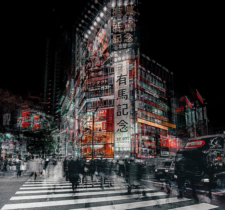 Colors Of Tokyo #1 Photograph by Carmine Chiriac