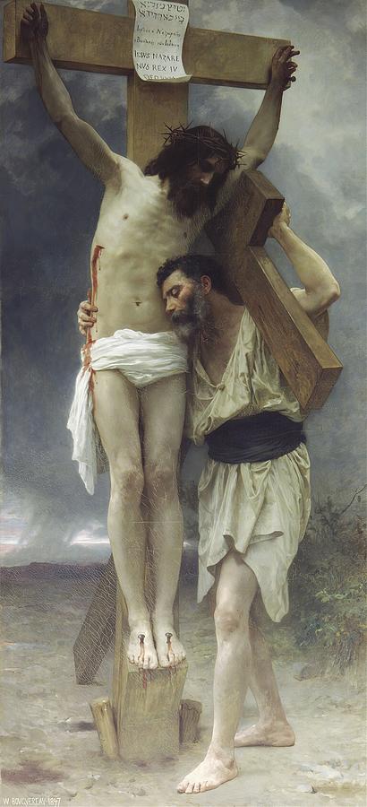 Jesus Christ Painting - Compassion by William-adolphe Bouguereau