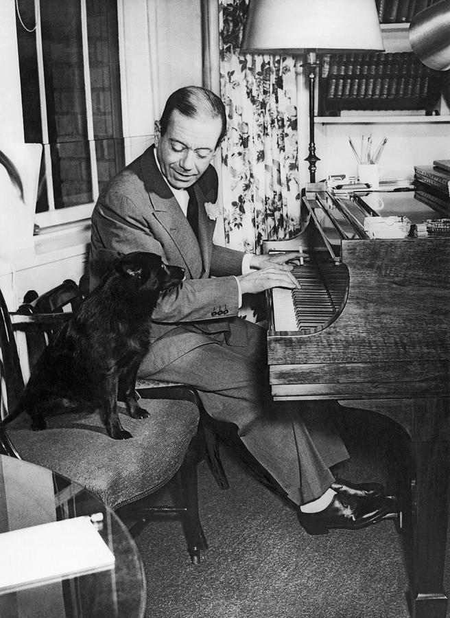 Composer Cole Porter Photograph by Underwood Archives Composer Cole Porter Photograph by Underwood Archives