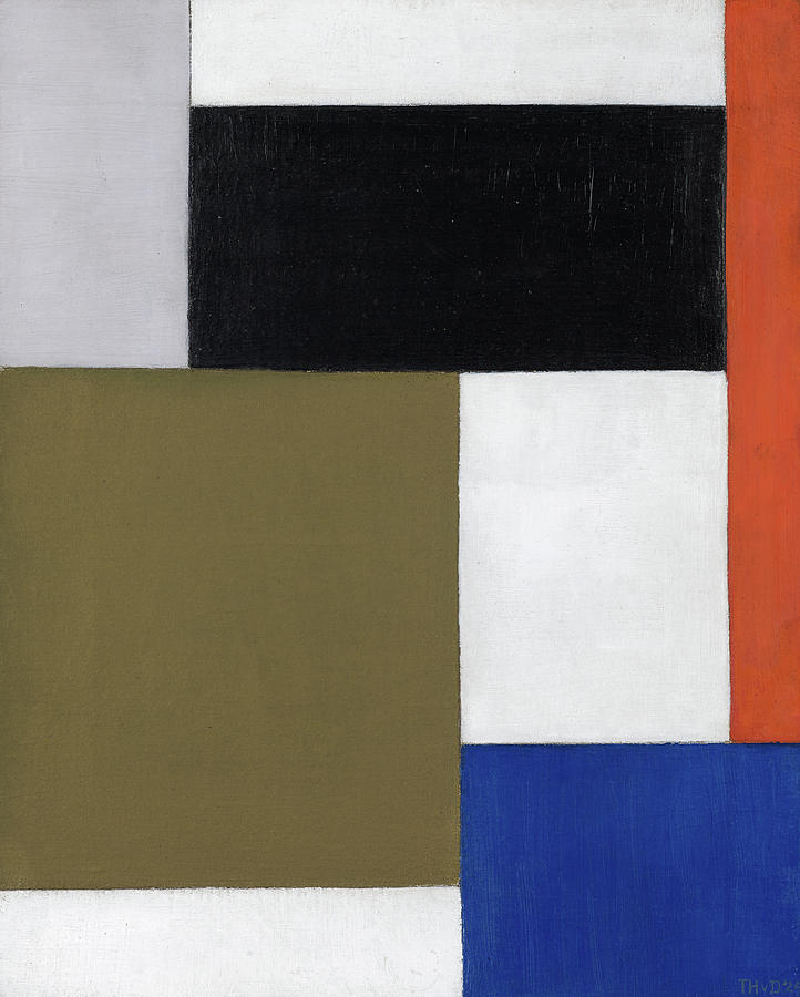 Theo Van Doesburg Painting - Composition, 1924 by Theo van Doesburg Theo Van Doesburg Painting - Composition, 1924 by Theo van Doesburg