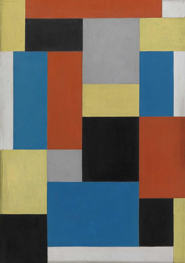 Composition Xx, Theo Van Doesburg Painting