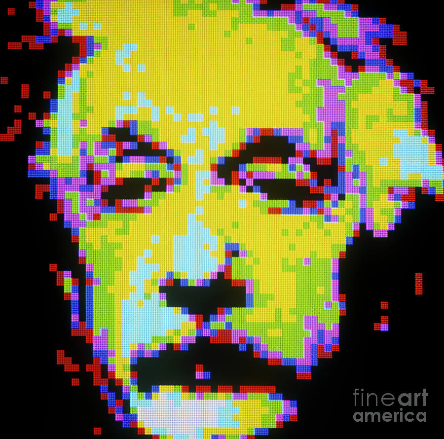 Computer Artwork Of Albert Einstein #1 Photograph by Alfred Pasieka/science Photo Library
