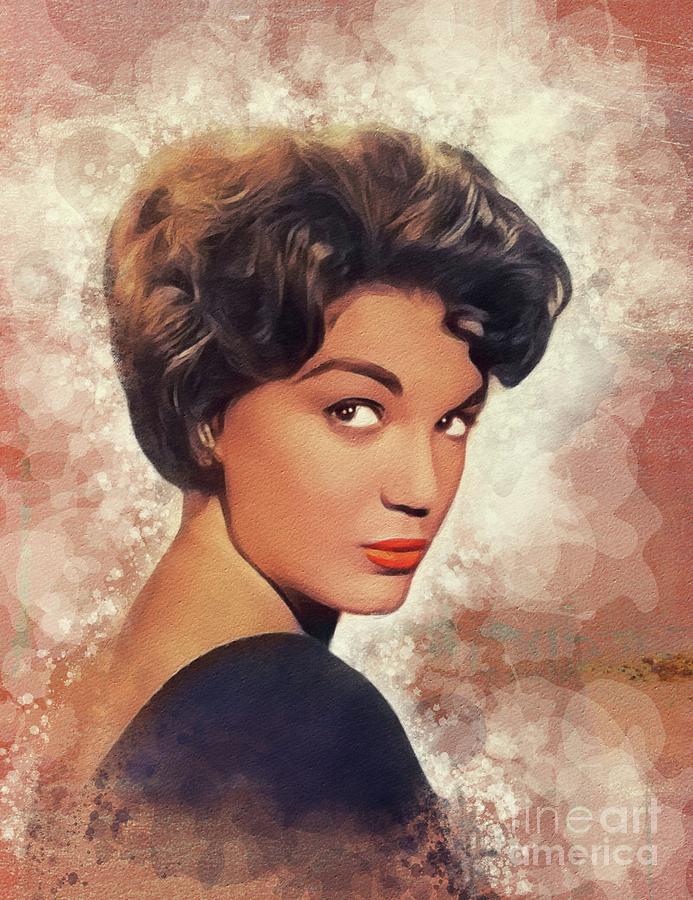 Connie Francis, Music Legend Painting by Esoterica Art Agency.