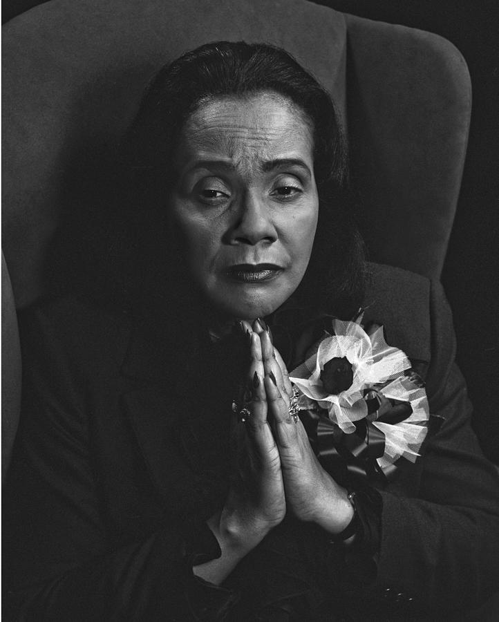 Coretta Scott King Portrait Photograph by Mickey Adair | Pixels