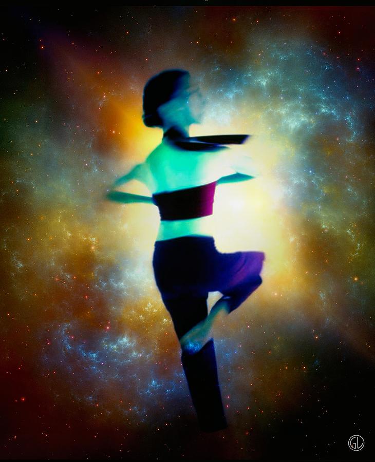 Cosmic dance #1 Digital Art by Gun Legler