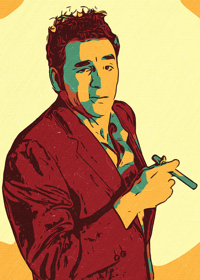 Cosmo Kramer Artwork Painting by Taoteching C4Dart