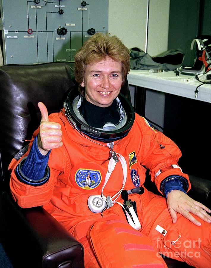 Cosmonaut Elena V. Kondakova #1 Photograph by Nasa/science Photo Library