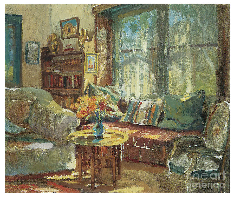 Cottage Interior by COLIN CAMPBELL COOPER Cottage Interior by COLIN CAMPBELL COOPER