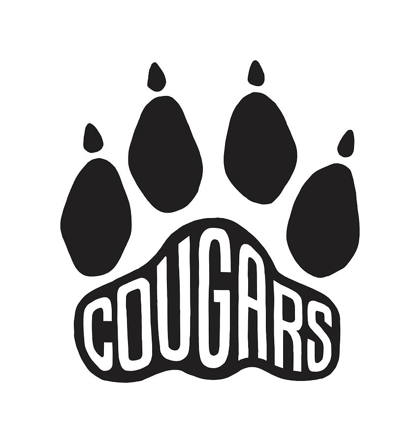 Cougars Paw Print Drawing by CSA Images - Pixels