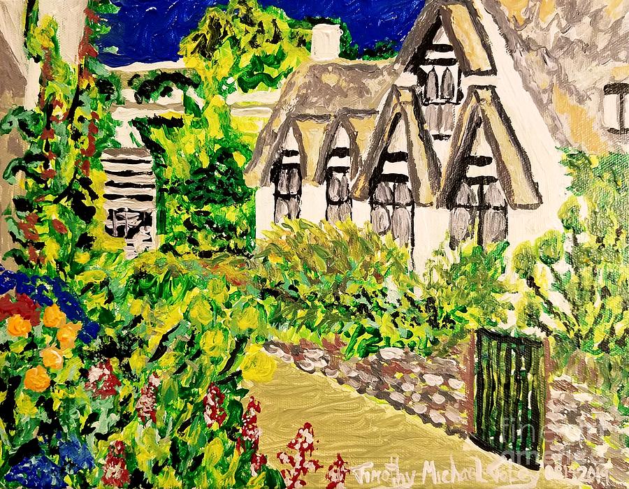 Countryside Cottage  #1 Painting by Timothy Foley