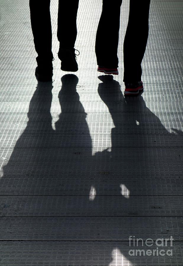 Couple With Shadows #1 Photograph by Cordelia Molloy/science Photo Library