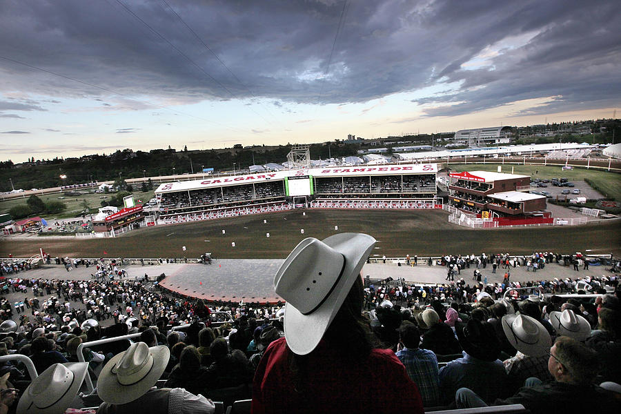 Cowboys And Fans Gather At Calgary #1 Photograph by Mario Tama