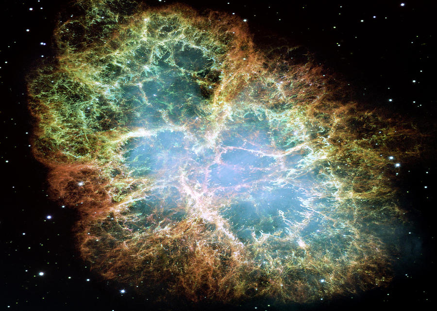 Crab Nebula Digital Art by Filip Schpindel - Pixels