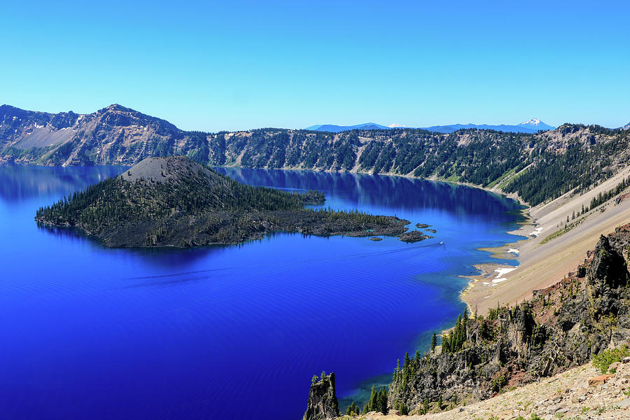 Crater Lake View 1 #1 Photograph by Dawn Richards