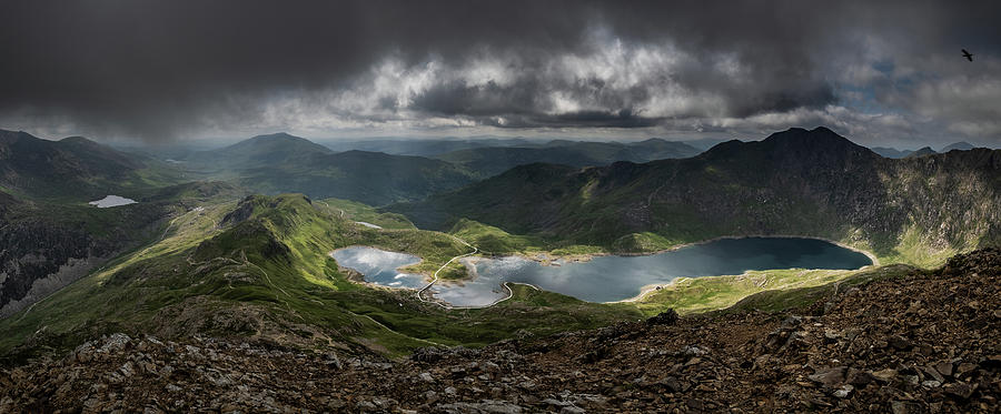 Crib Goch View Snowdonia Photograph By Nigel Forster