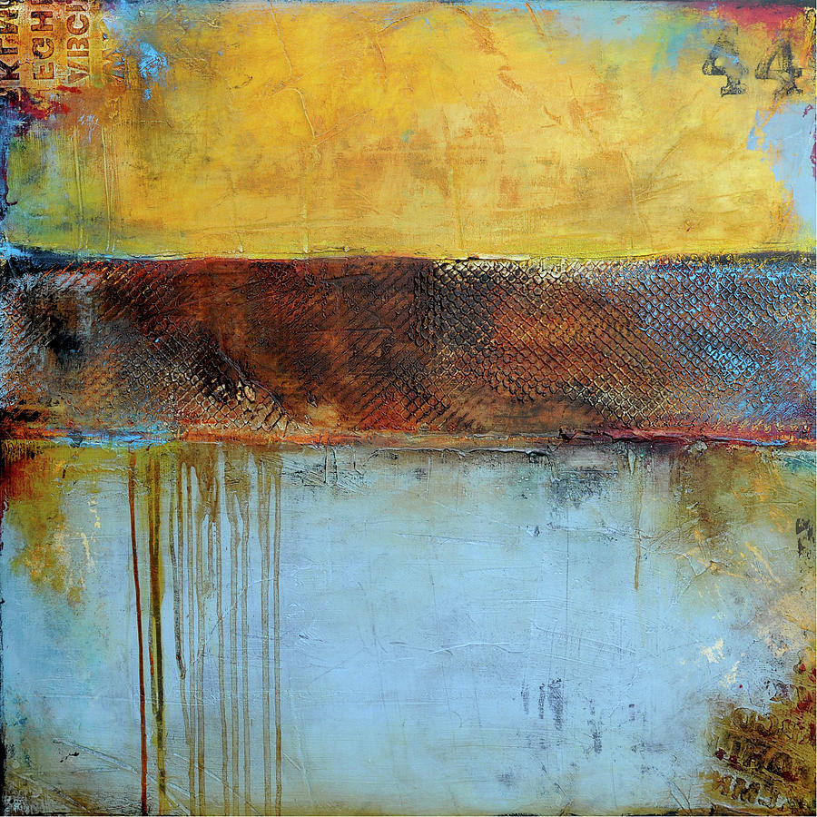 Abstract Painting - Crossroad 44 #1 by Erin Ashley