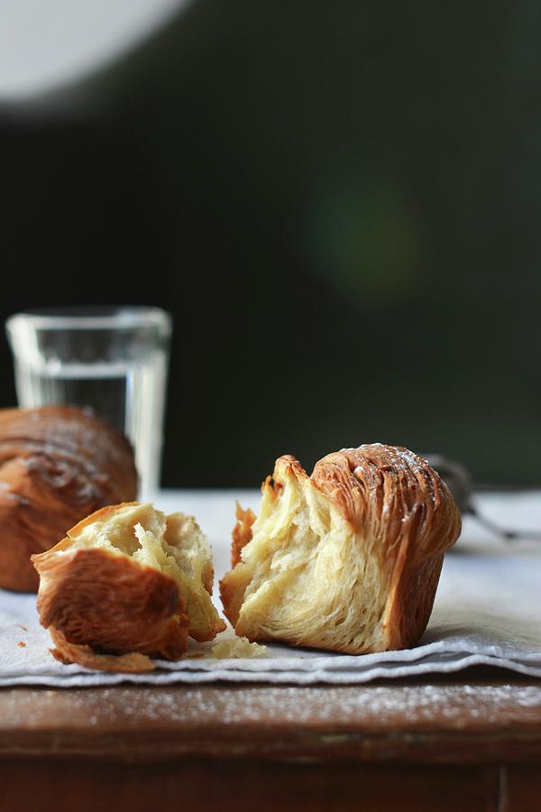 Cruffin, A Mix Between A Muffin And A Croissant #1 Photograph by Pilar Felix