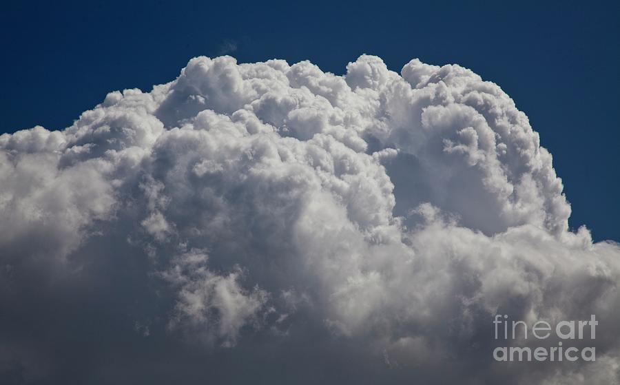 Spring Photograph - Cumulus Congestus Clouds #1 by Stephen Burt/science Photo Library