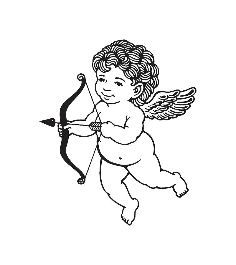 Cupid Bow And Arrow Drawing Ubicaciondepersonascdmxgobmx 9377