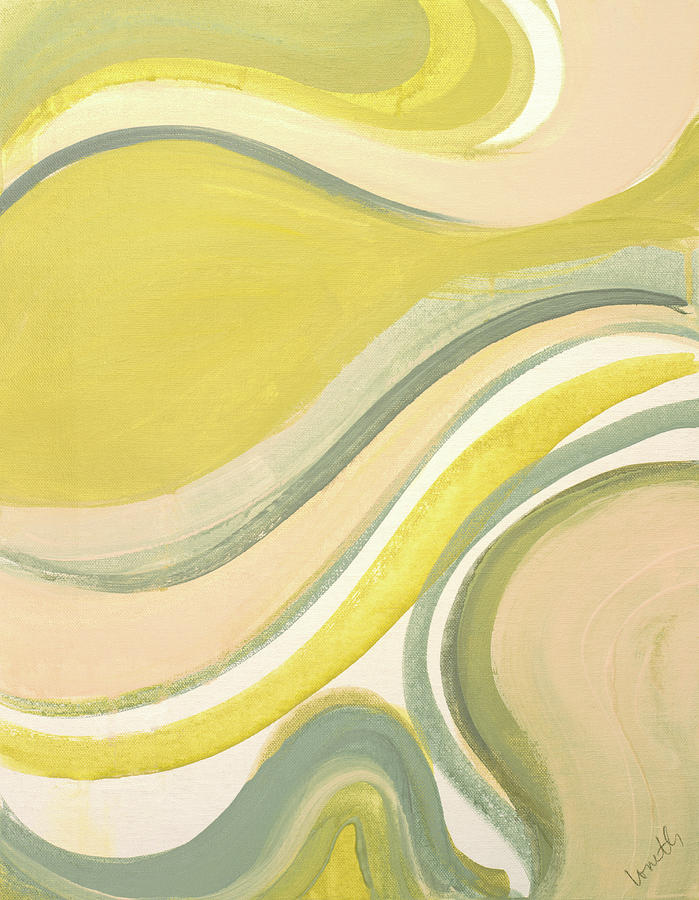 Abstract Painting - Curve Linear II #1 by Lanie Loreth
