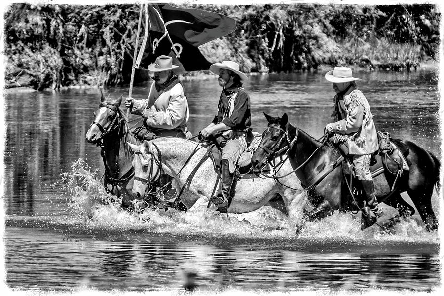 Custer Crossing Little Bighorn River #2 Photograph by Donald Pash