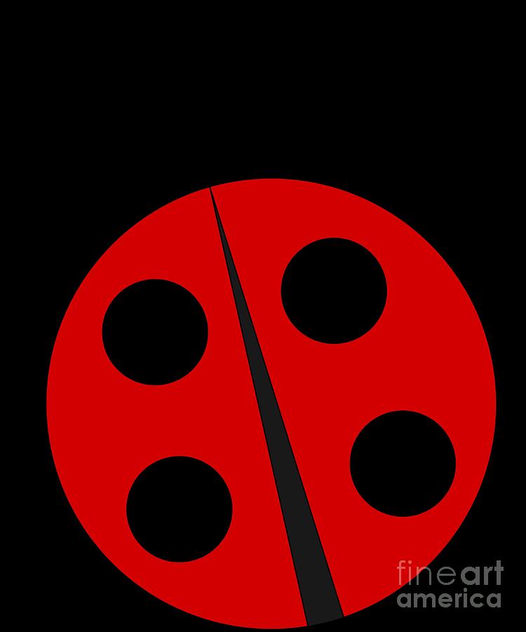 Cute Ladybug #1 Digital Art by Flippin Sweet Gear