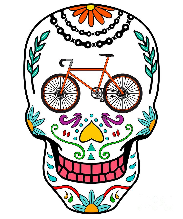 cycling skull