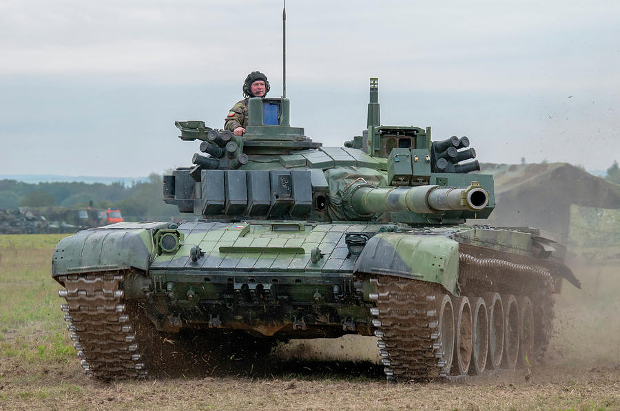 Czech Army T-72m4 Main Battle Tank Photograph by Simone Marcato