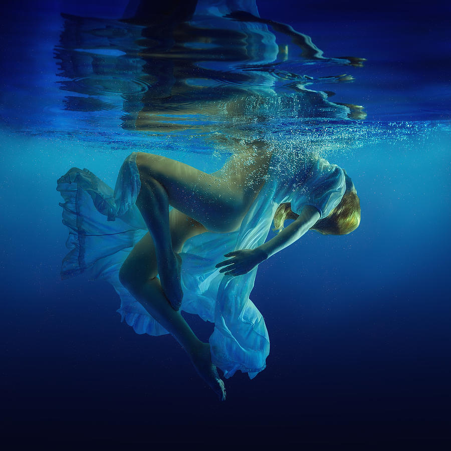 Mermaid Photograph - Dance #1 by Dmitry Laudin
