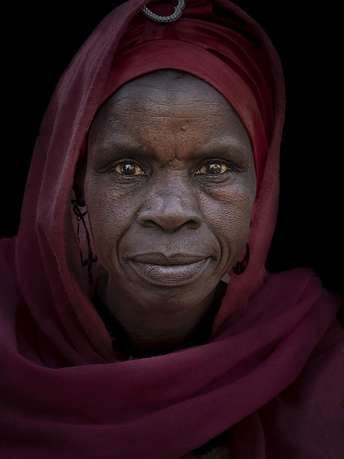 Dangaelat Shaman At Korbo, Tchad Photograph by Elena Molina - Fine Art ...