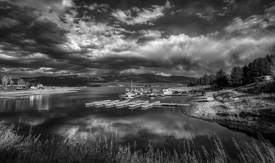 Dark Clouds Over Lake Granby Photograph by Mountain Dreams - Fine Art ...