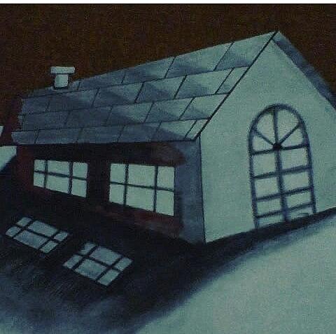 Dark house Drawing by Izma Ali - Pixels