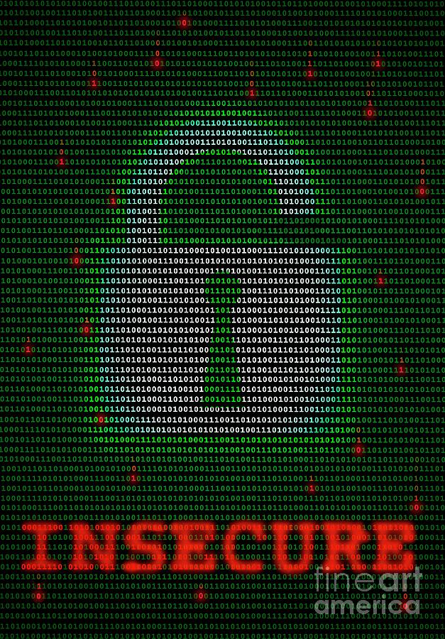 Data Encryption Photograph by Mark Garlick/science Photo Library - Fine ...