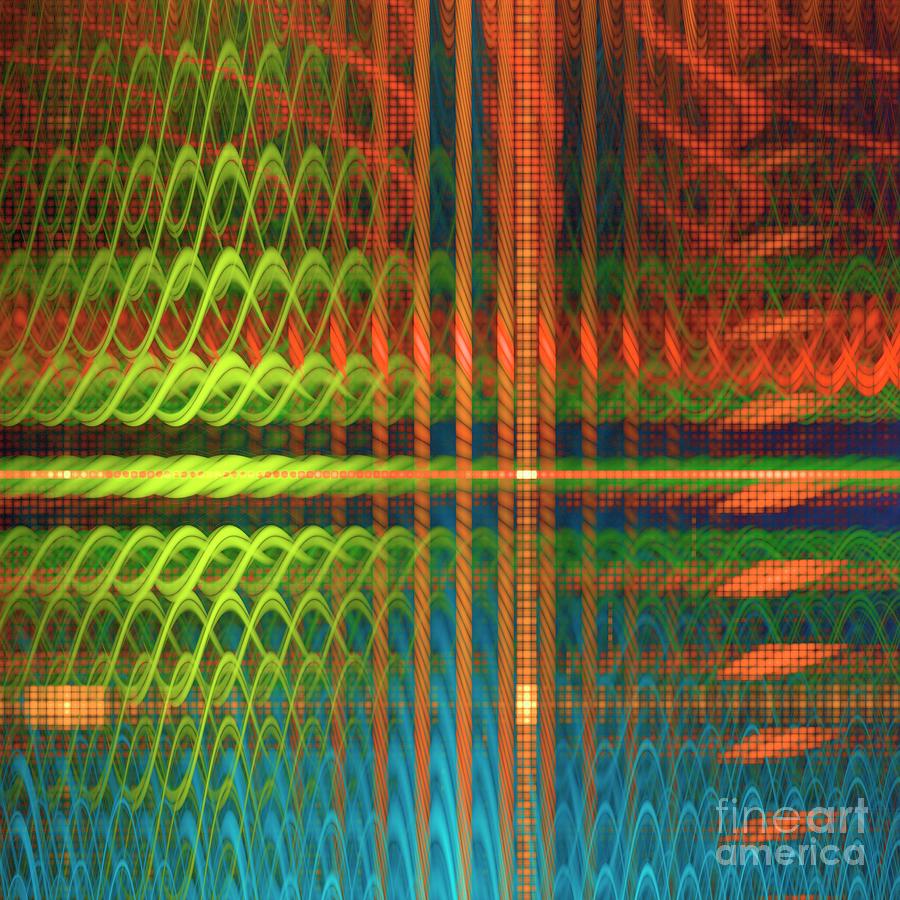 Data Interference Abstract Illustration. #1 Photograph by David Parker/science Photo Library