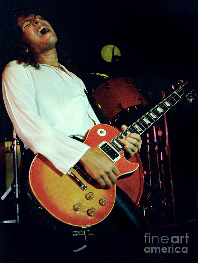 Dave Meniketti Of Y And T - Old Waldorf S. F. 7-12-79 #1 Photograph by Daniel Larsen