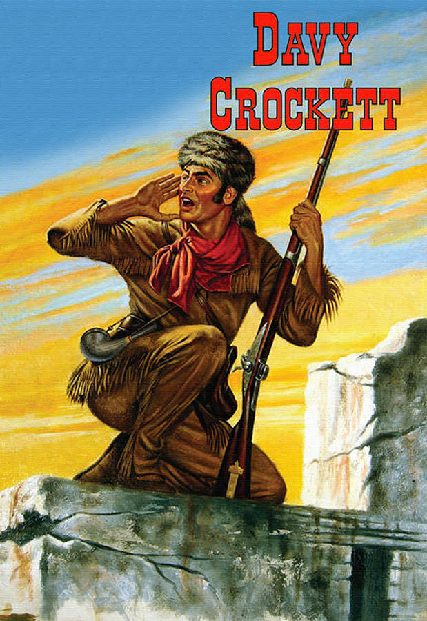 Davy Crockett #1 Painting by Unknown Davy Crockett #1 Painting by Unknown