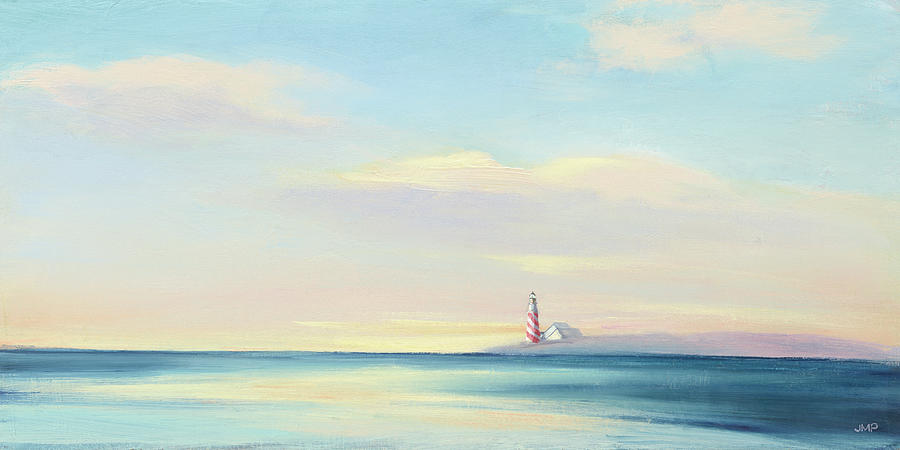 Lighthouse Painting - Dawn Beacon #1 by Julia Purinton