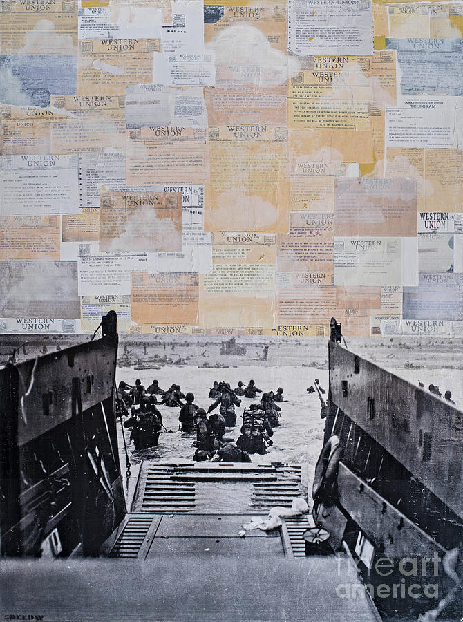 Operation Overlord Mixed Media by SORROW Gallery