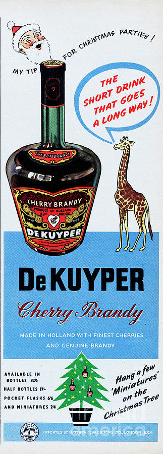 De Kuyper Cherry Brandy #1 Photograph by Picture Post
